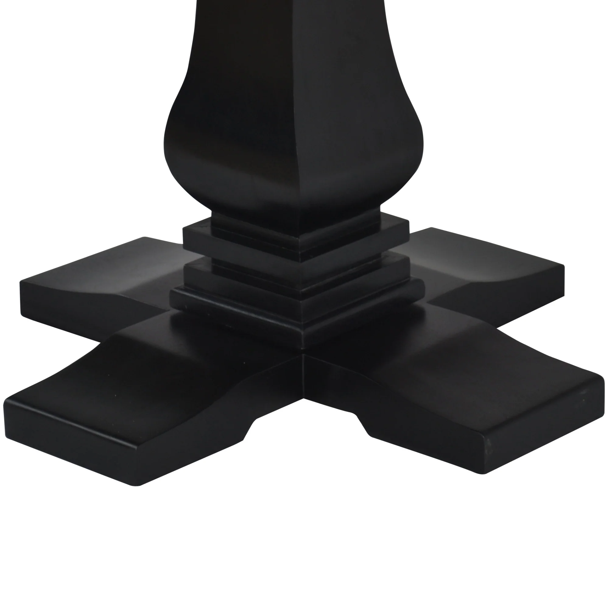 Valeria 135cm Round Dining Table Black Oak - Image 4
