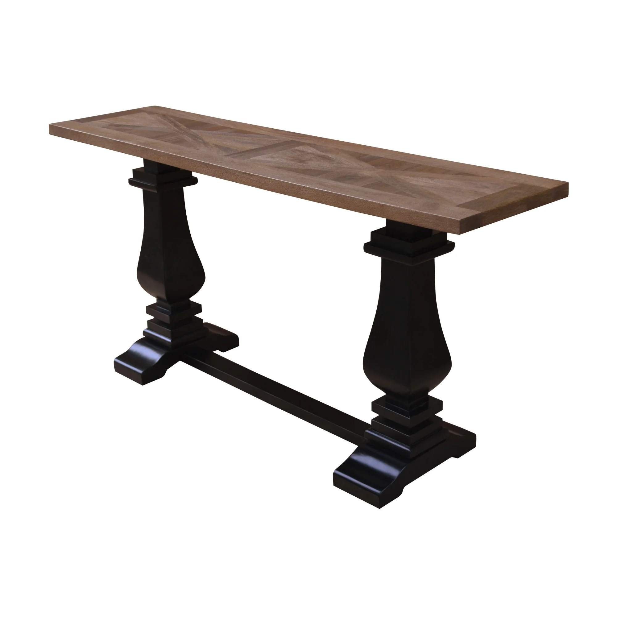 Valeria 160cm Console Table Black Oak - Image 3