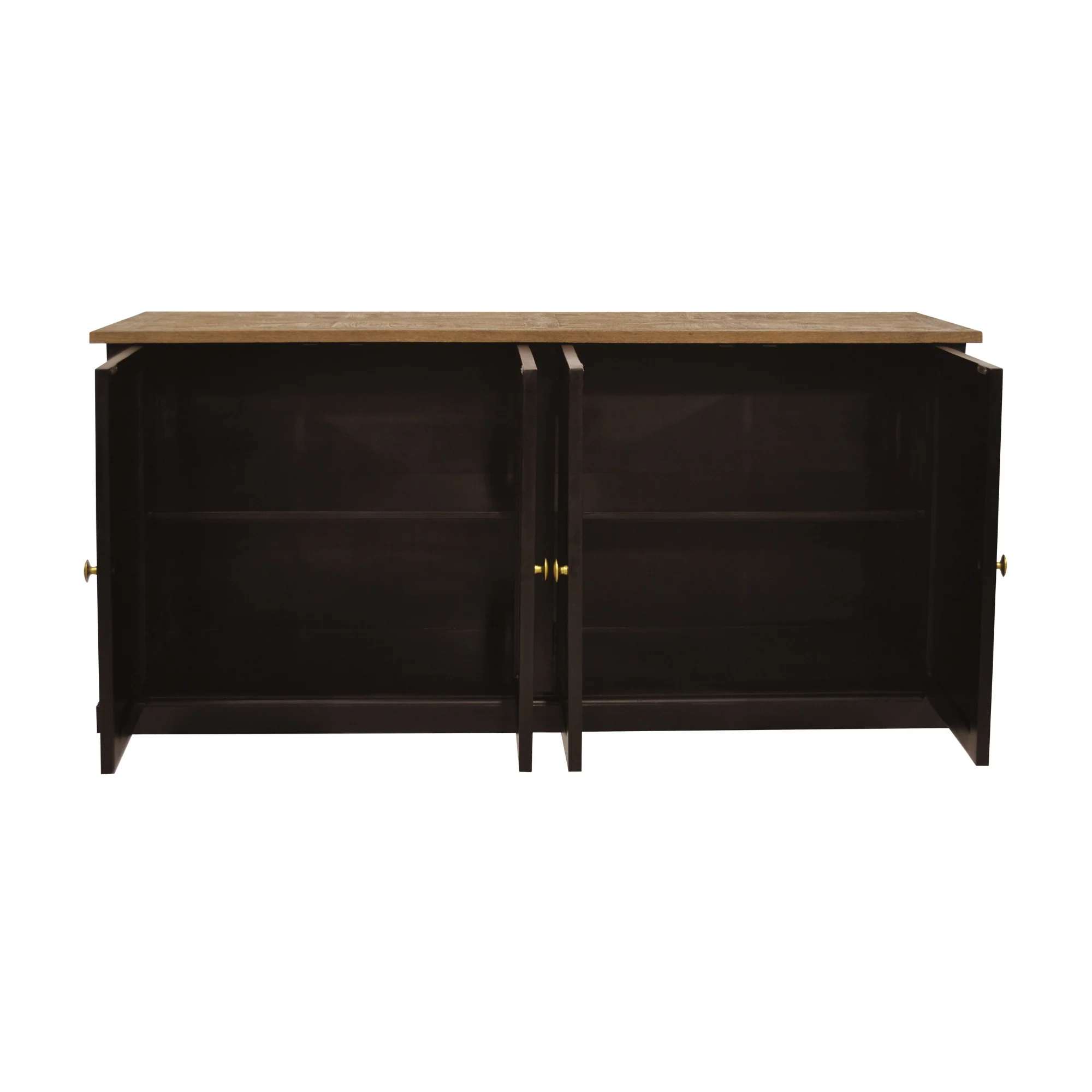Valeria 180cm Buffet Table Black Oak - Image 4