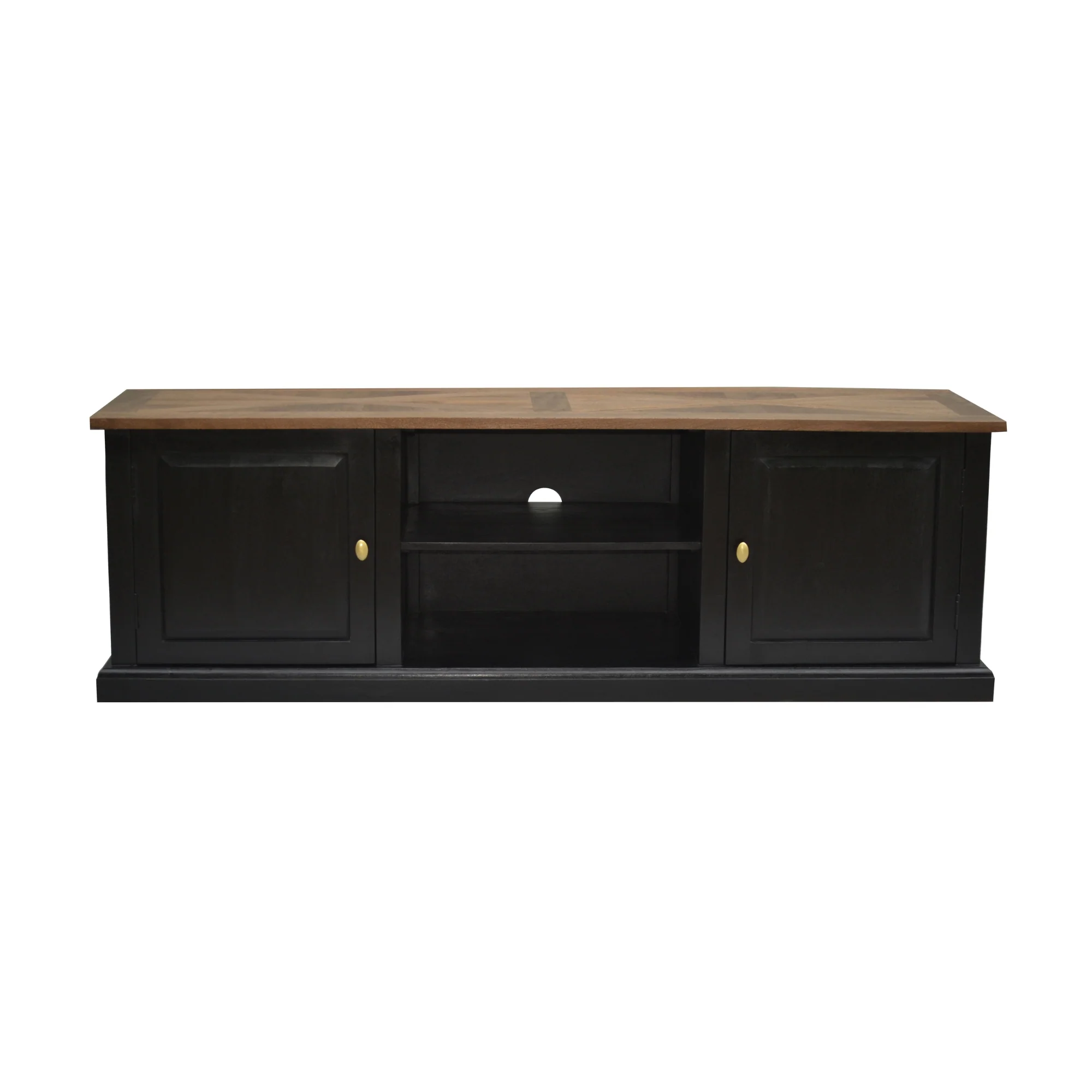 Valeria 180cm ETU Entertainment TV Unit Black Oak