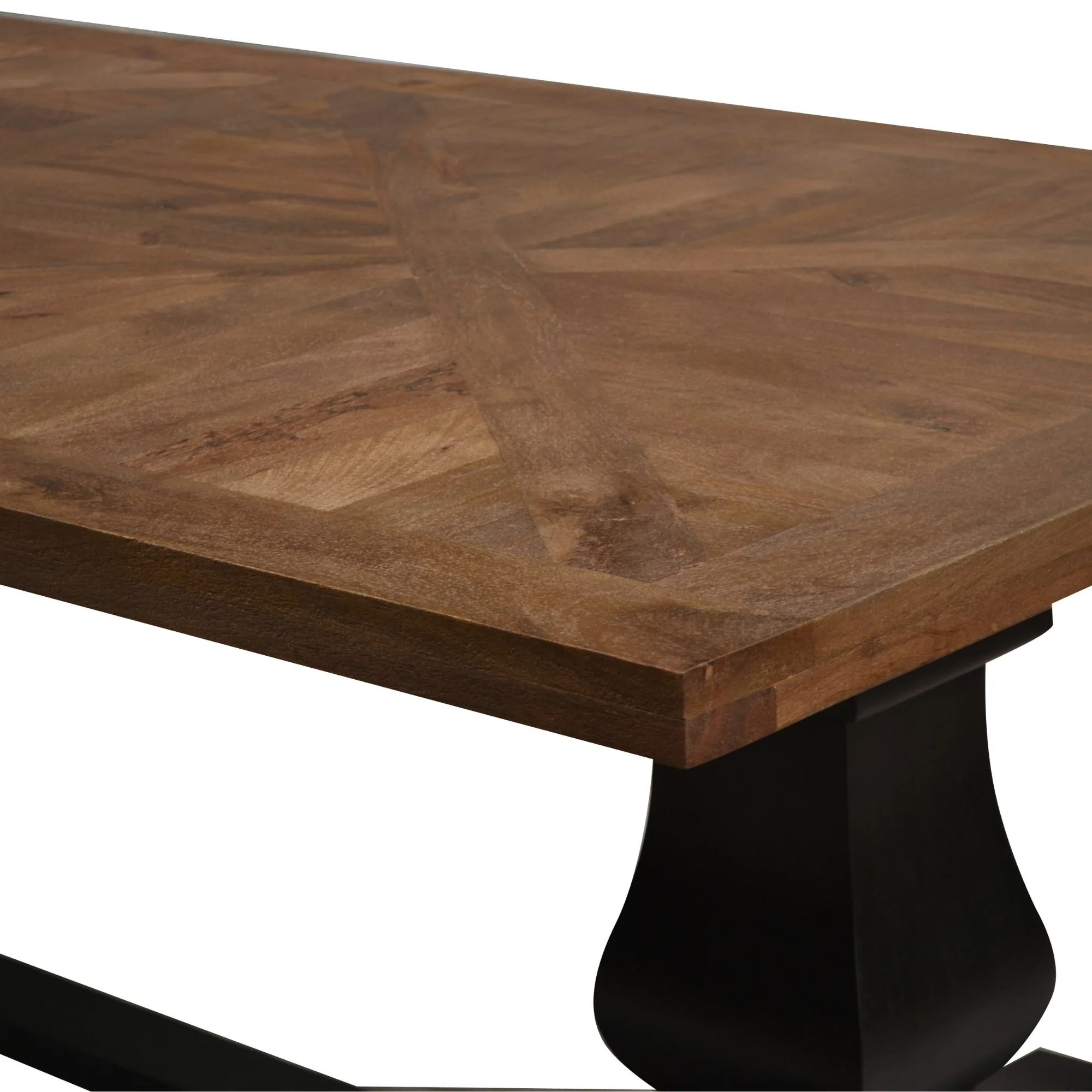 Valeria 230cm Dining Table Black Oak - Image 4