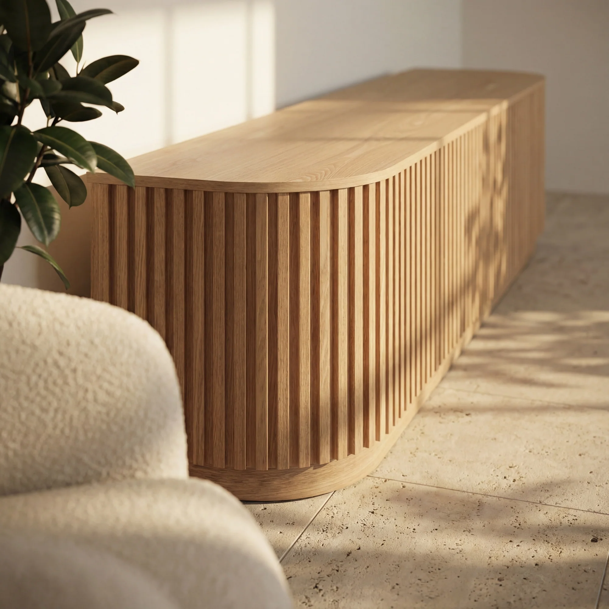 Vanessa 180cm ETU Entertainment TV Unit Natural - Image 4