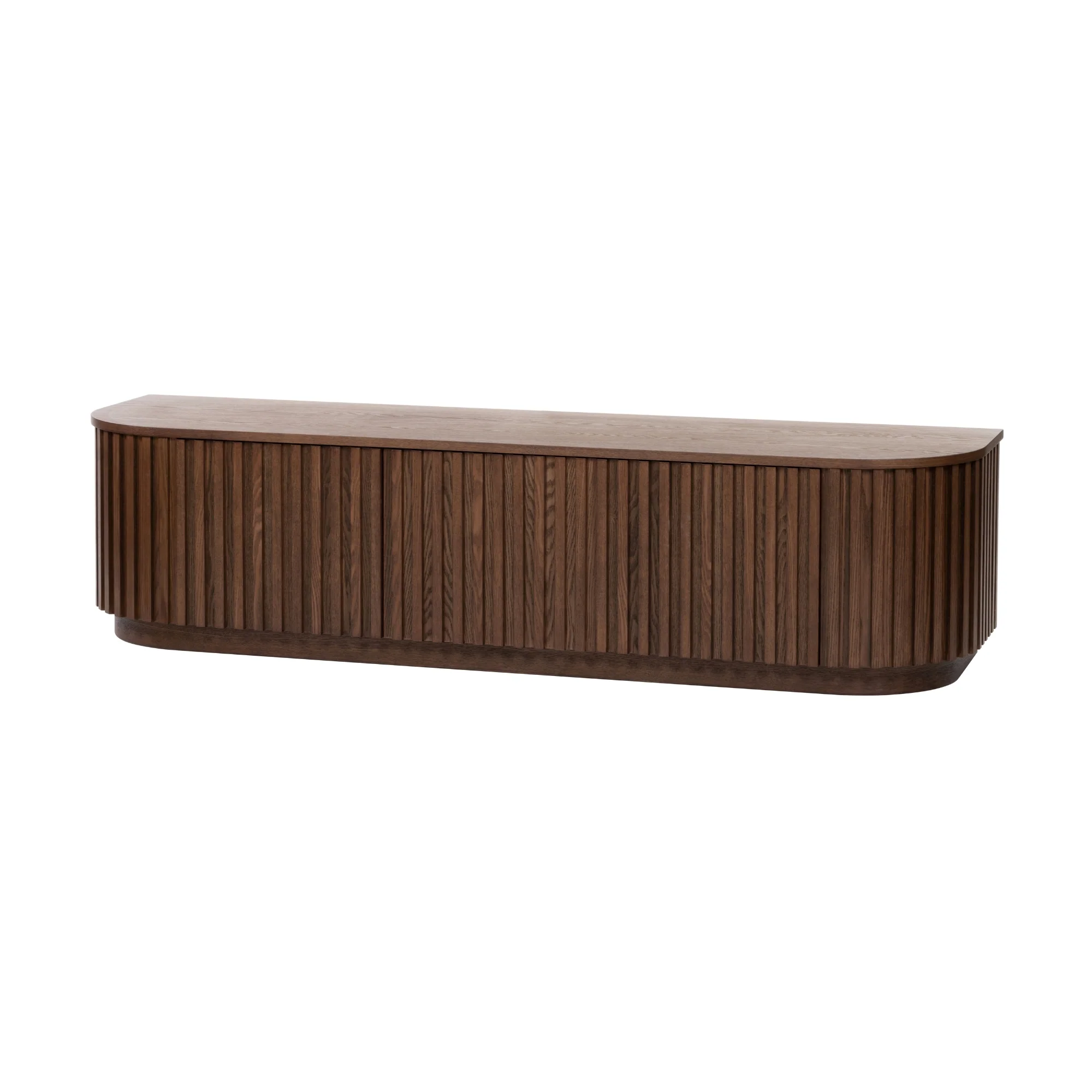 Vanessa 180cm ETU Entertainment TV Unit Walnut - Image 2