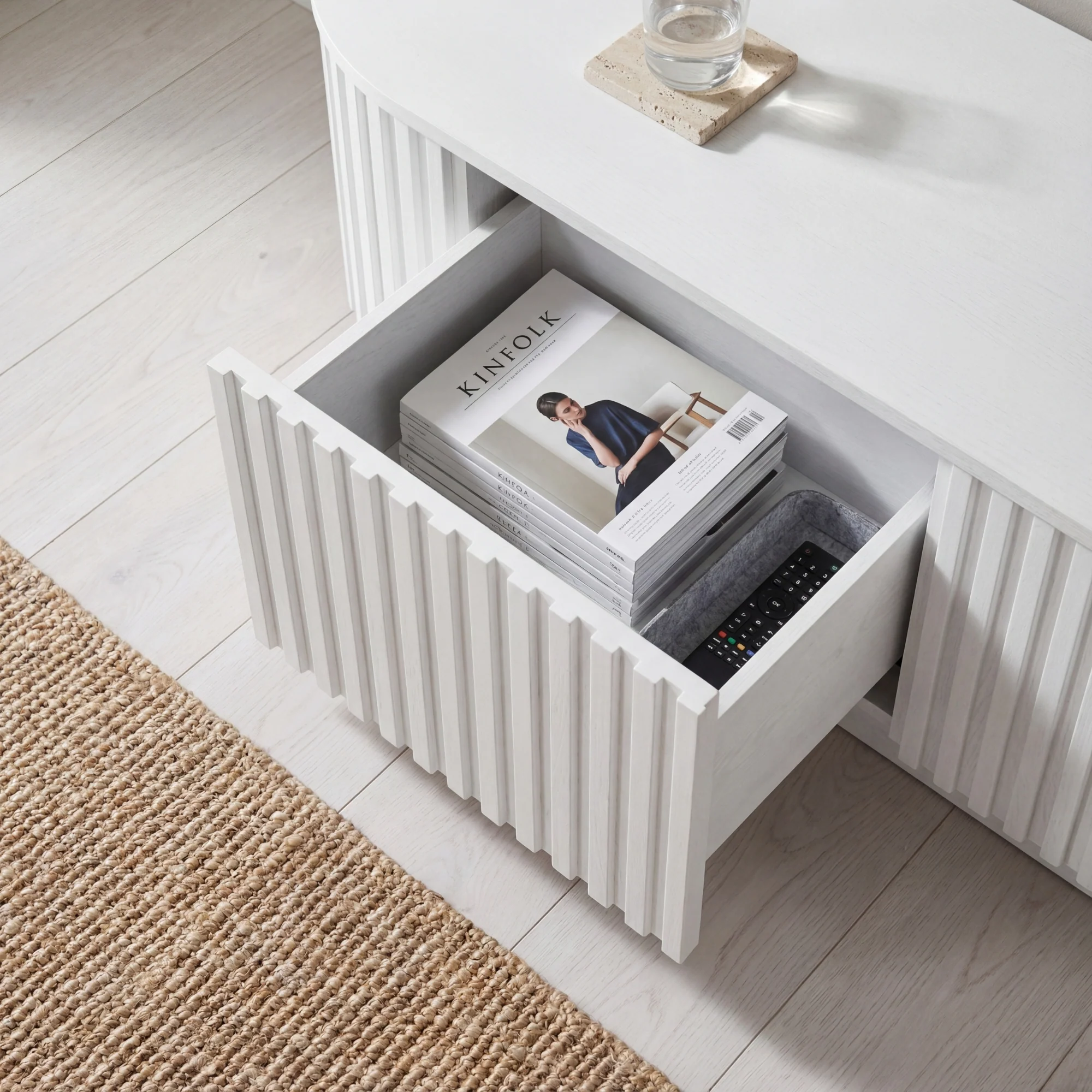 Vanessa 180cm ETU Entertainment TV Unit White - Image 4