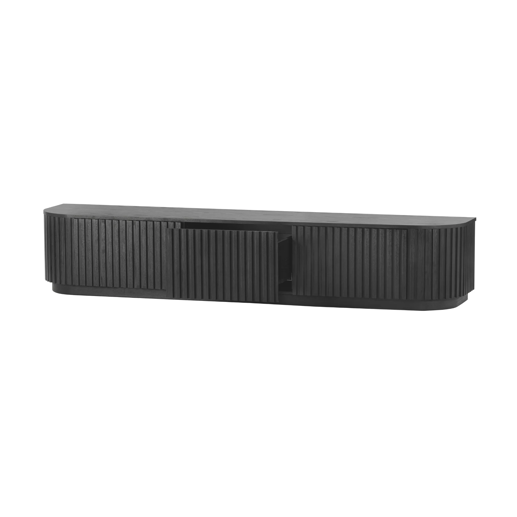 Vanessa 246cm ETU Entertainment TV Unit Black - Image 5