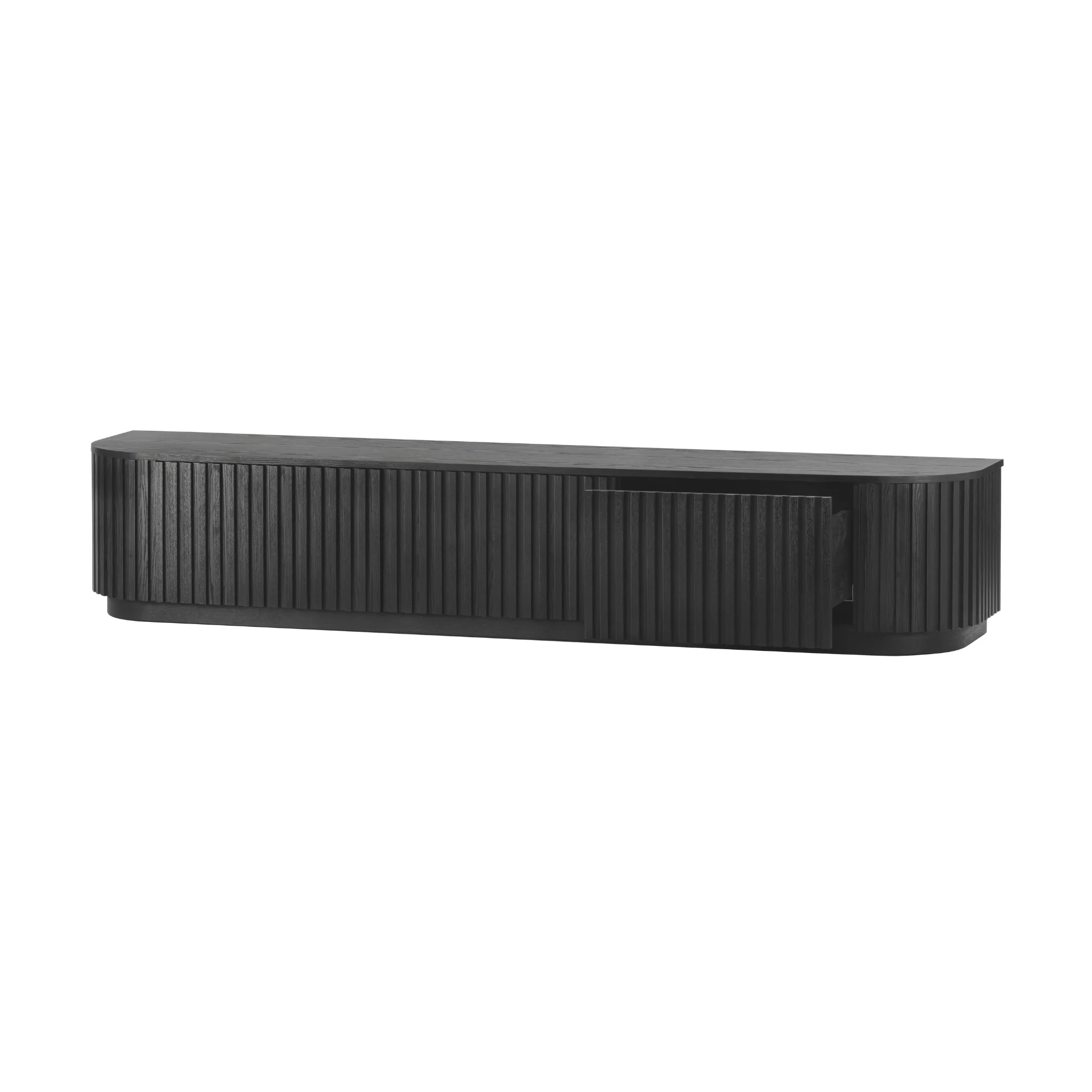 Vanessa 246cm ETU Entertainment TV Unit Black - Image 6
