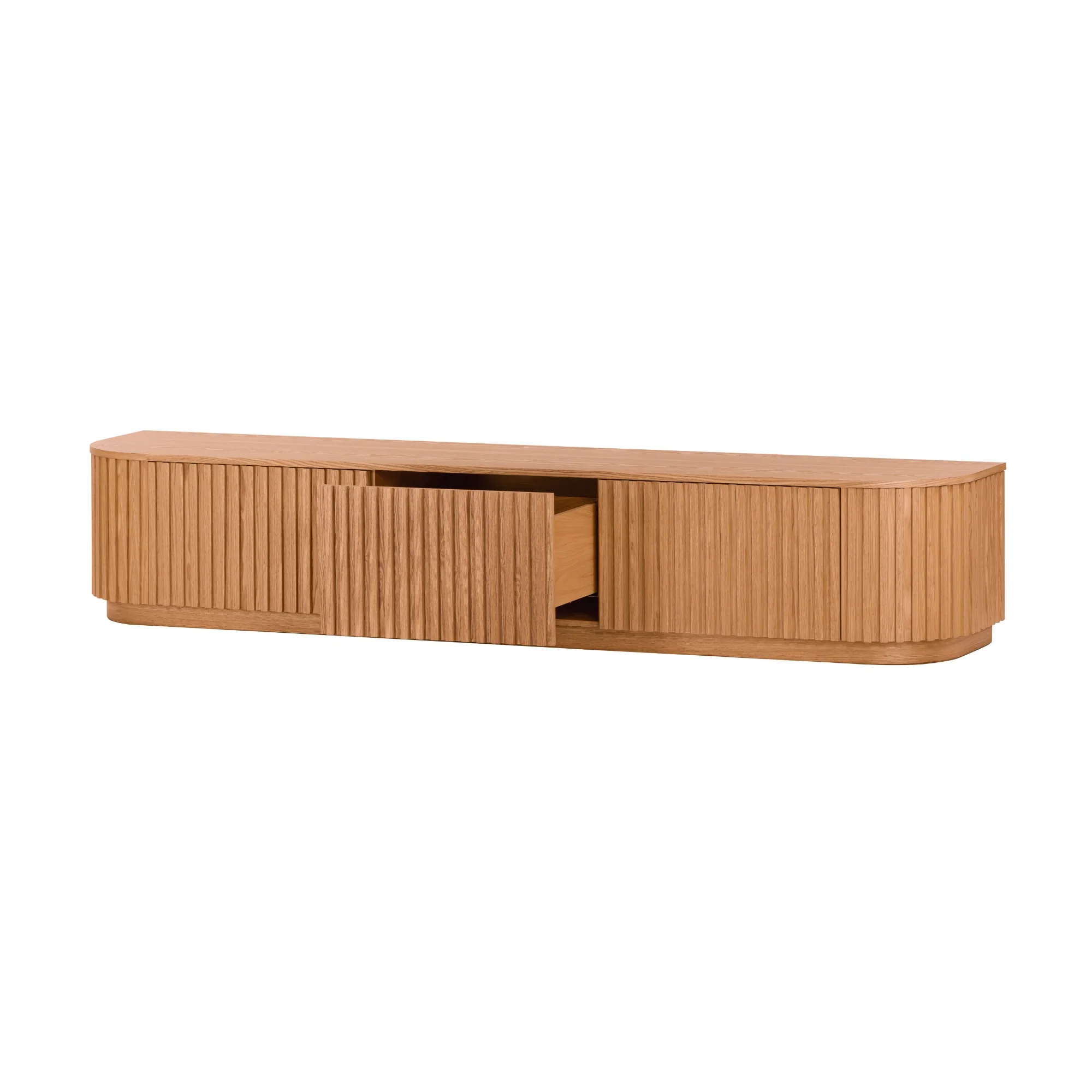 Vanessa 246cm ETU Entertainment TV Unit Natural - Image 6
