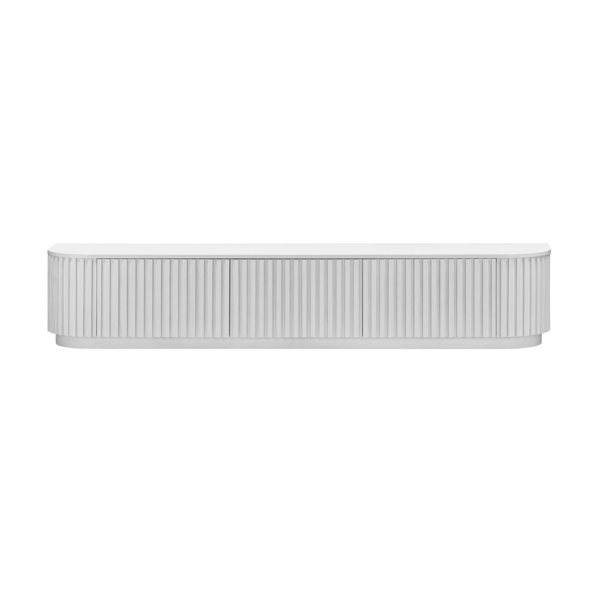 Vanessa 246cm ETU Entertainment TV Unit White - Image 3