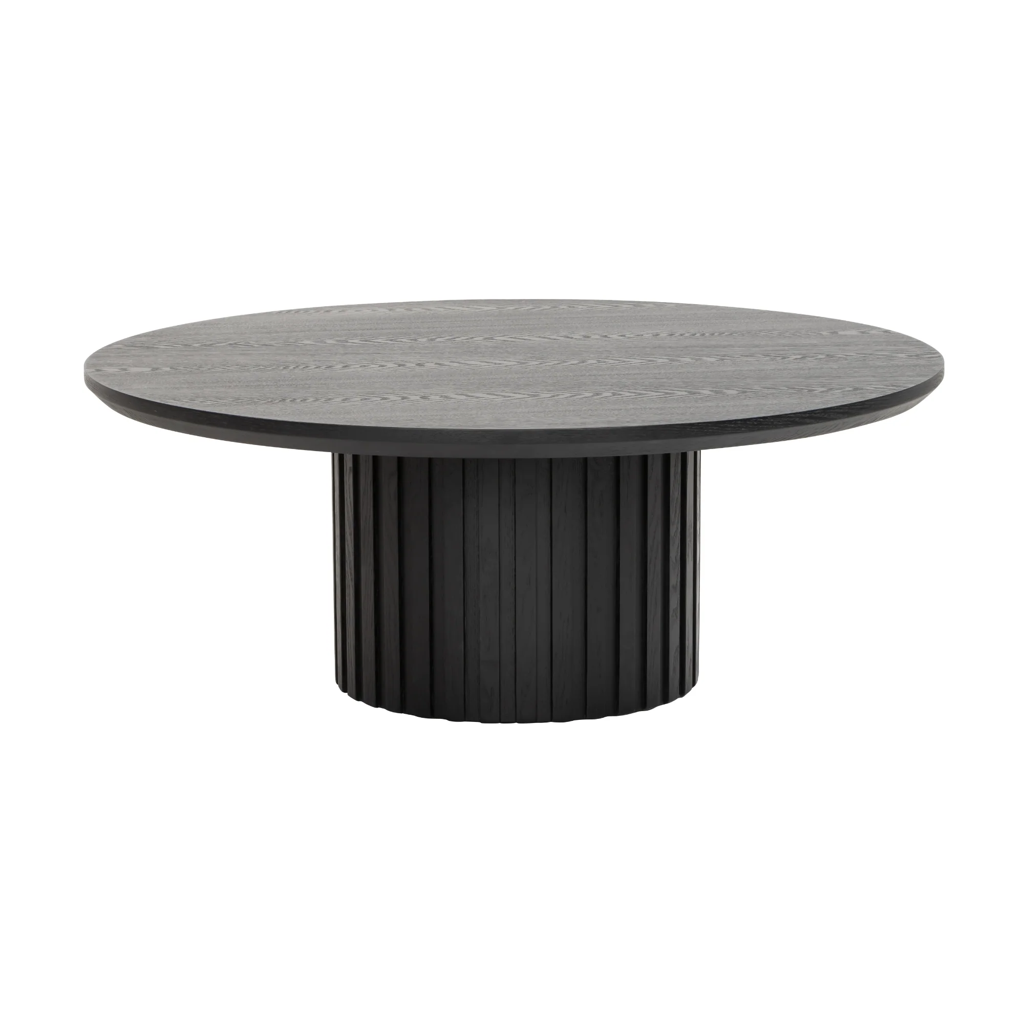 Vanessa 90cm Round Coffee Table Black - Image 3