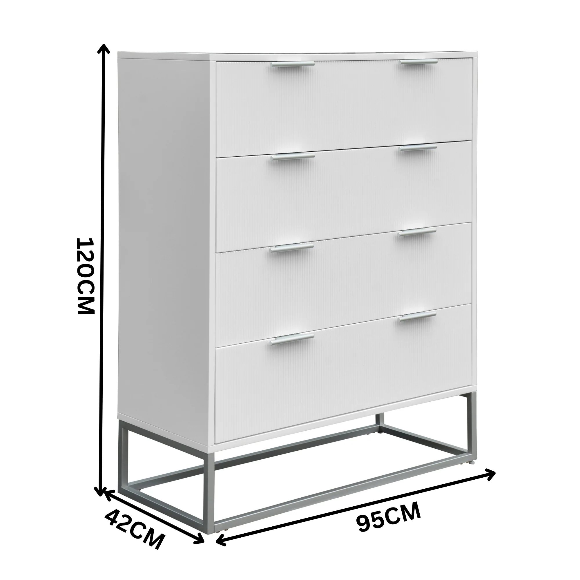 Wavey Tallboy White - Image 2